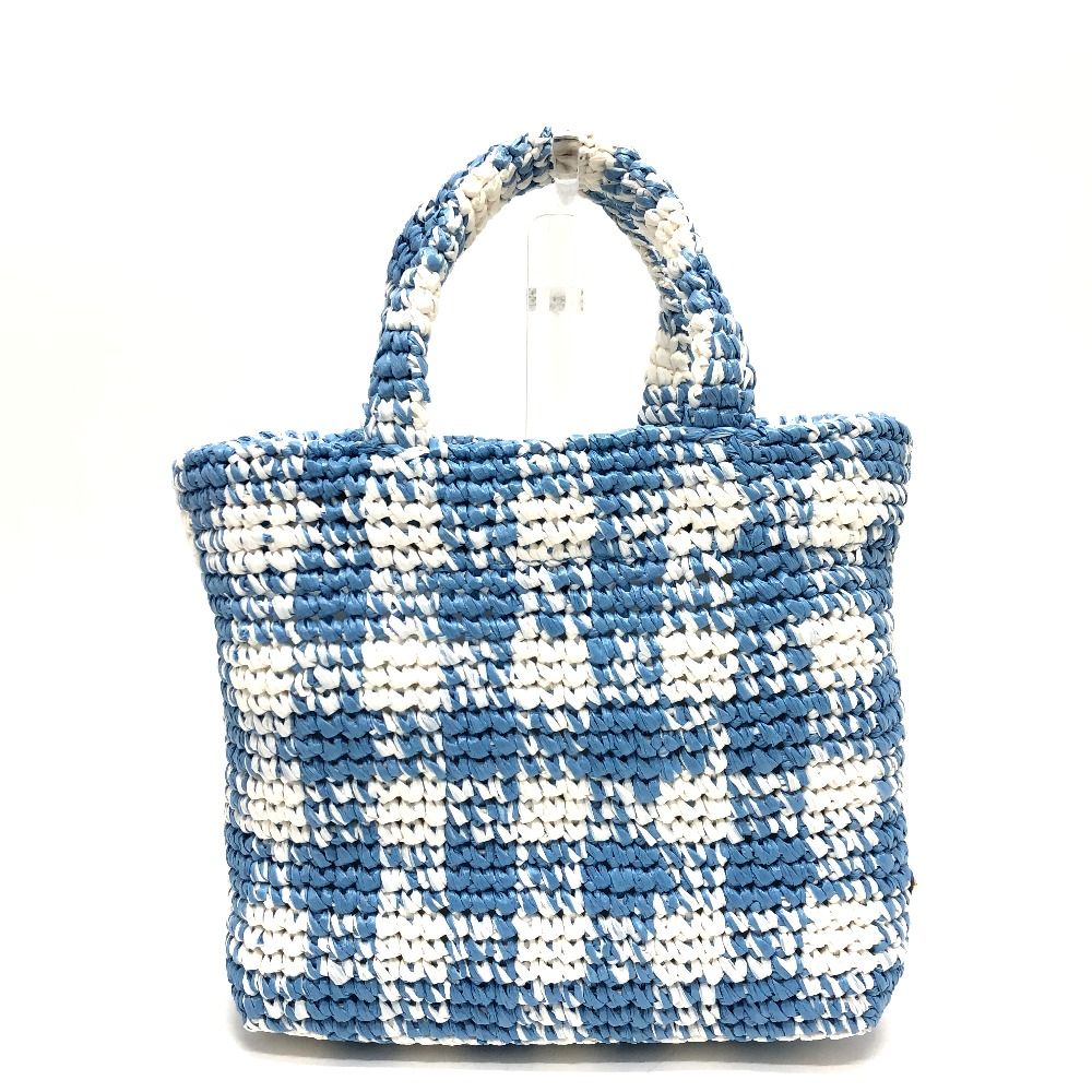 ※Rさま専用 PRADA プラダ スモール クロシェ トートバッグ　ラフィア 楽天市場】プラダ スモール クロシェ トートバッグ 1BG422