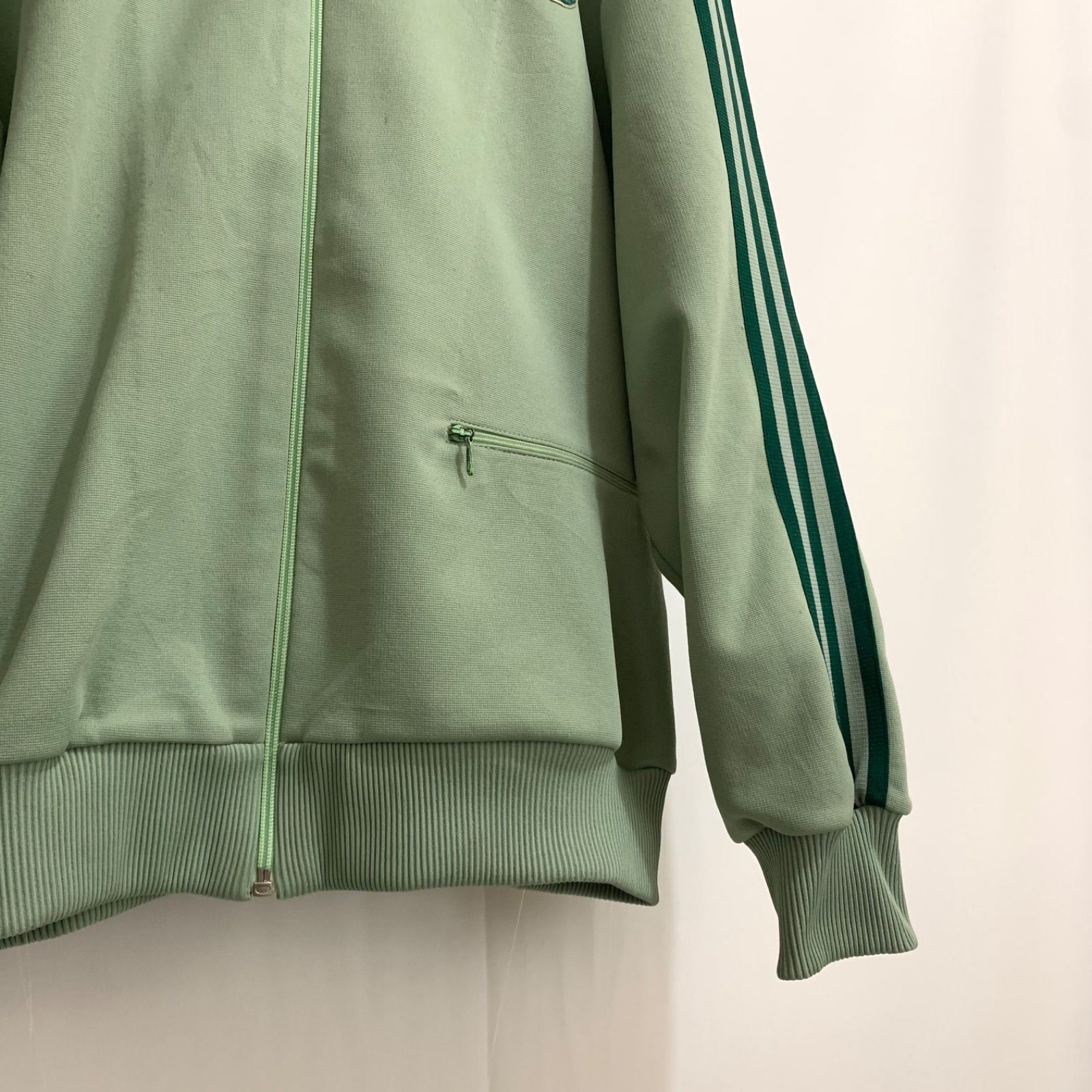 アディダス 70s デサント 西ドイツ トラックジャケット 黄緑