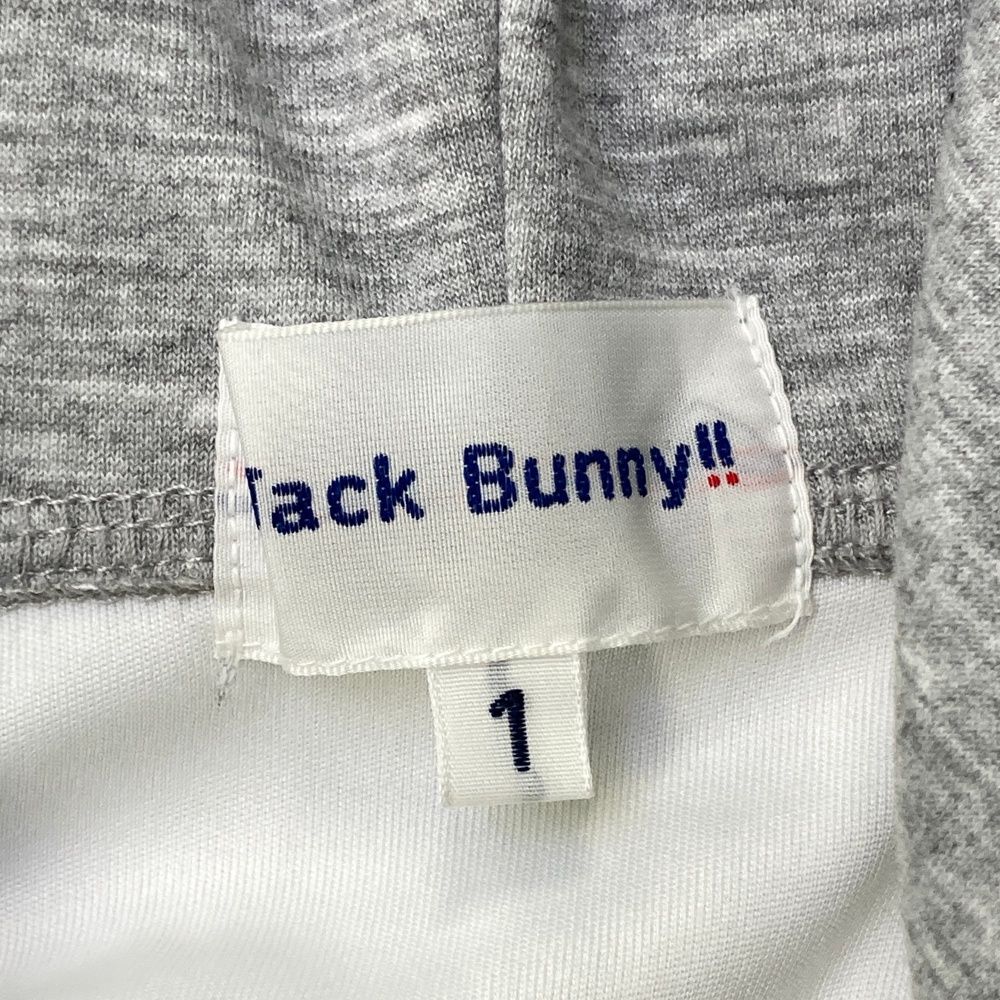 サイズ：1 JACK BUNNY ジャックバニー  プルオーバー パーカー  グレー系 [240101501715] ゴルフウェア レディース ストスト サイズ：1 JACK BUNNY ジャックバニー プルオーバー パーカー
