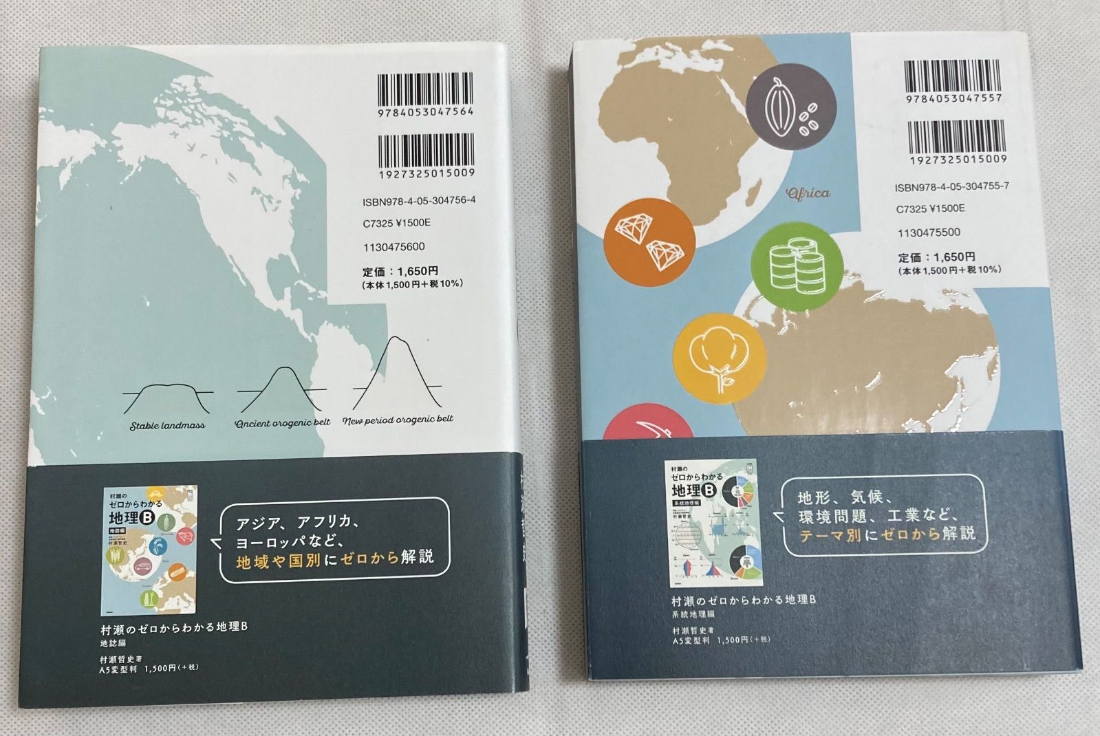 村瀬のゼロからわかる地理B 2冊セット 帯あり - メルカリ