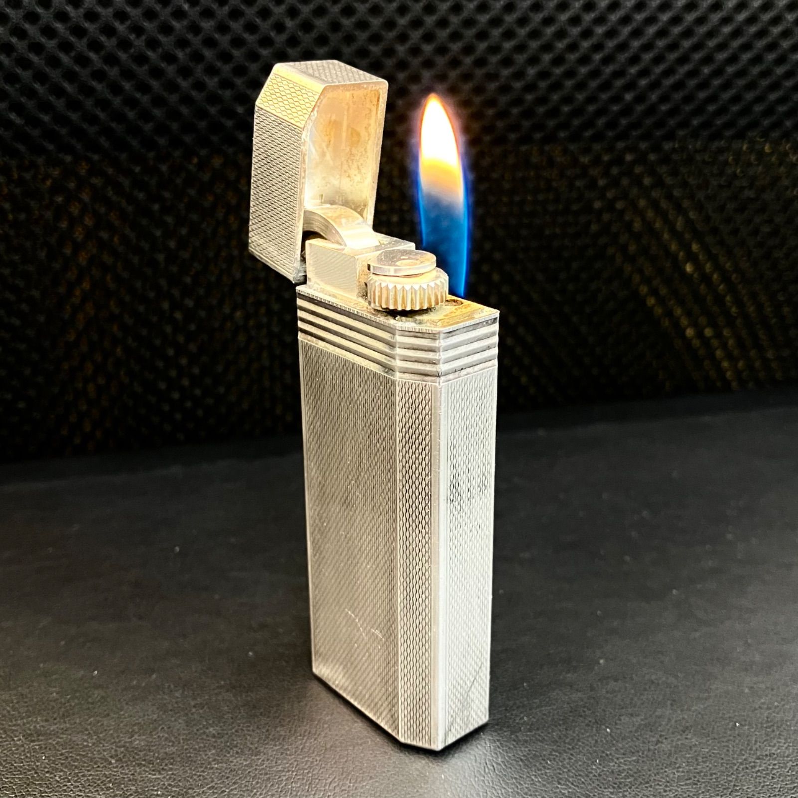 訳ありジャンク品⭐️重厚 Cartier カルティエ】 ガスライター 