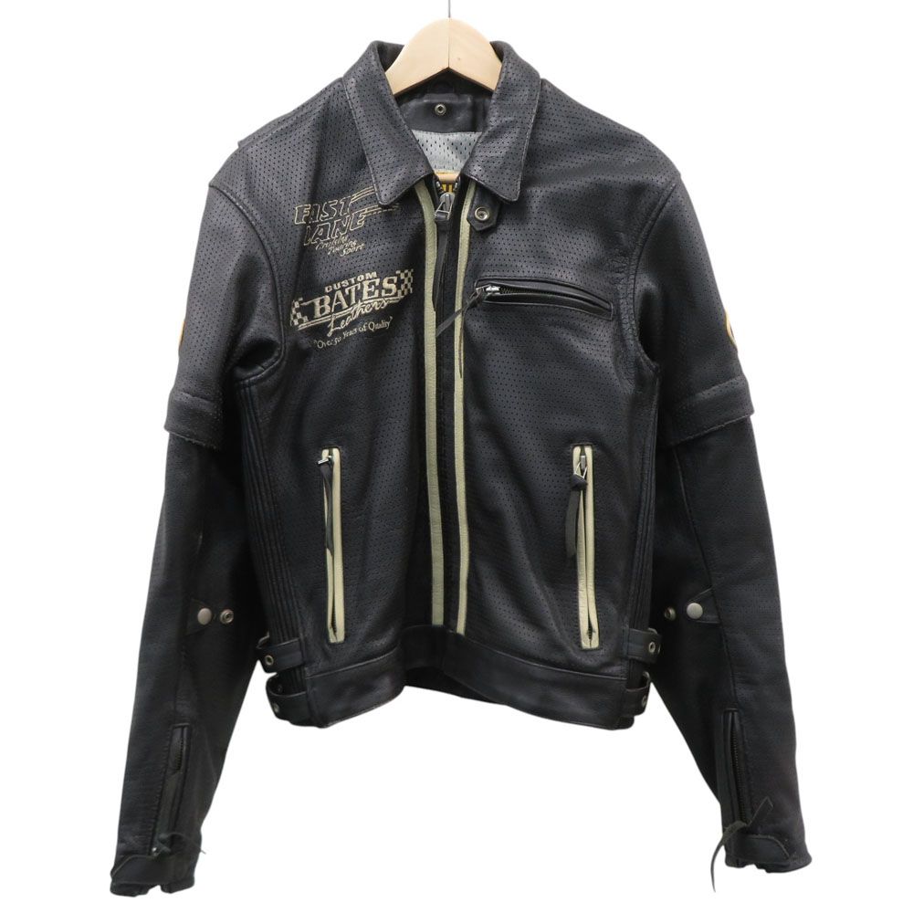 BATESレザージャケットLサイズ