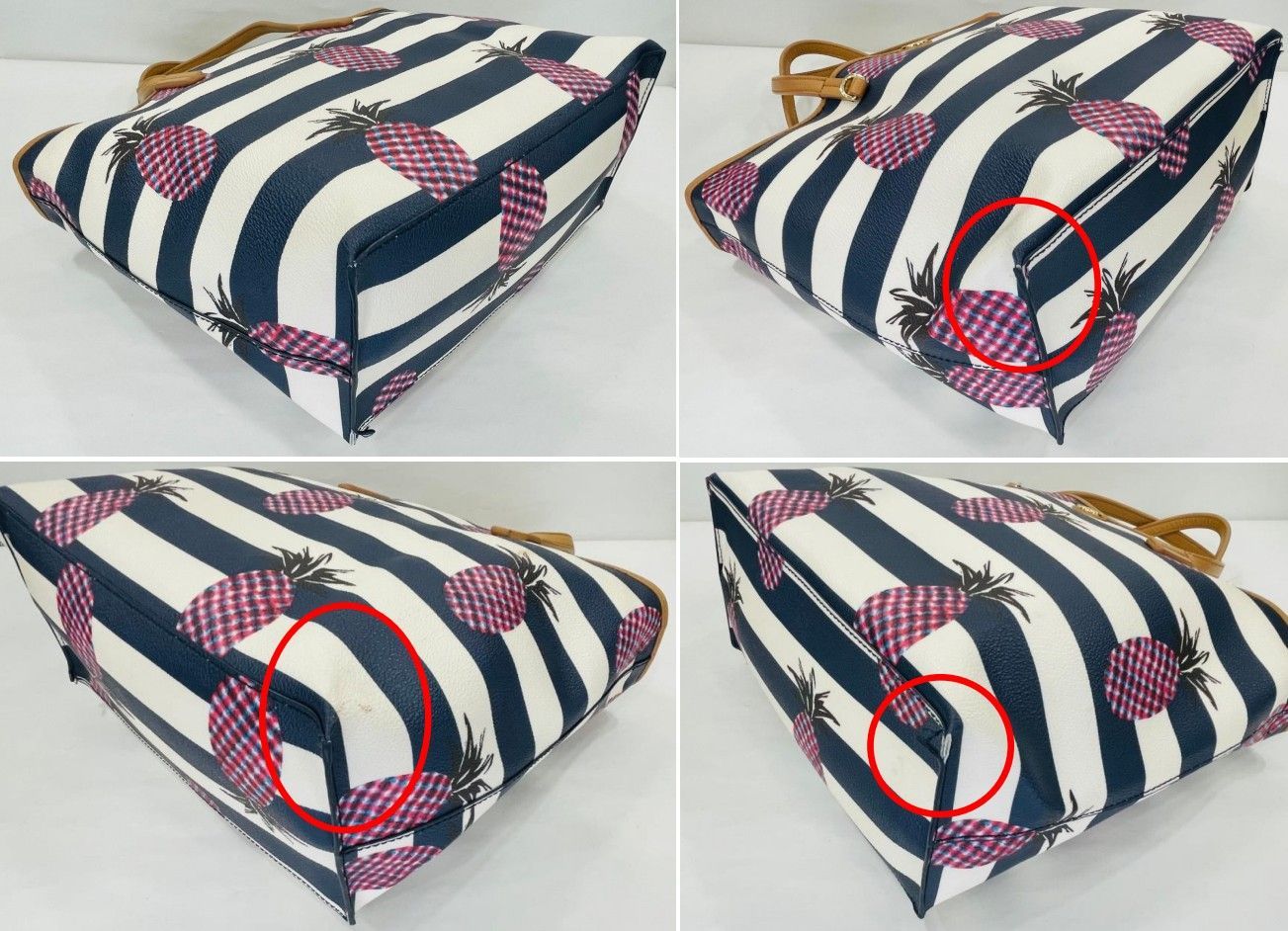 トリーバーチ パイナップル トートバッグ TORY BURCH トリーバーチ トートバッグ パイナップル - メルカリ