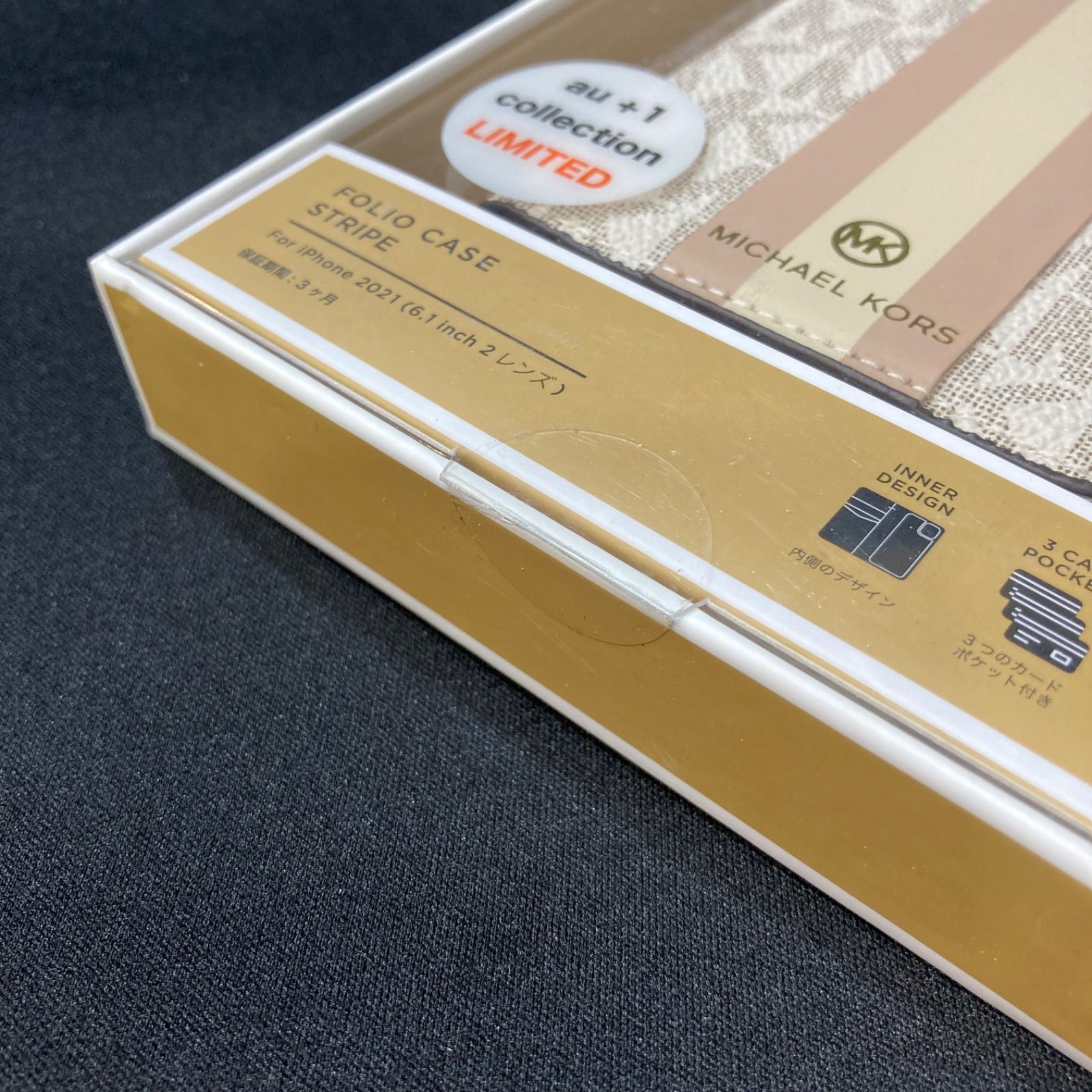 未使用品】マイケルコース iphone13用ケース 手帳(ブック)タイプ