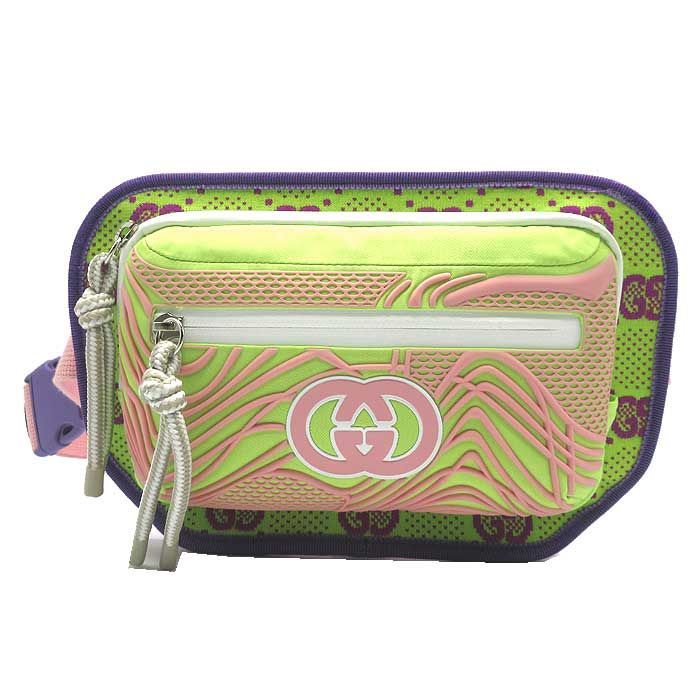 グッチ GUCCI ナイロンジャージー ベルトバッグ ウエストポーチ ボディバッグ 752102 FAB7U 8490 110 メンズ ブティックライン