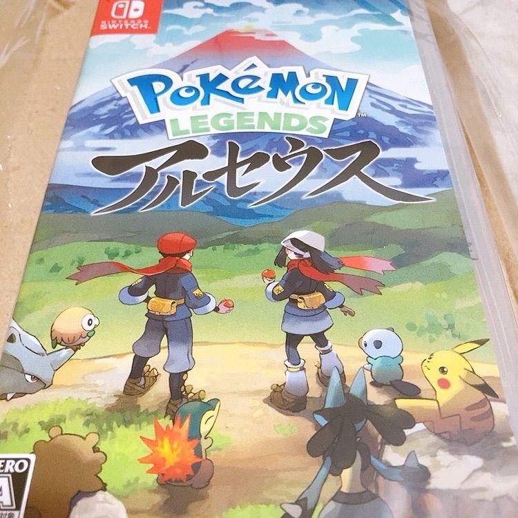 Switch ポケモン セット アルセウス バイオレット カセットケース 楽天市場】Pokemon LEGENDS アルセウス Nintendo Switch HAC-P