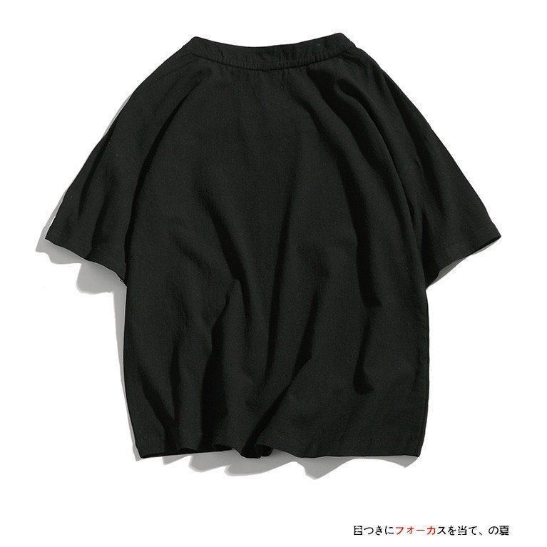人気新品入荷 コットンリネン Tシャツ 半袖 レディース 大きいサイズ 夏新作 Tシャツ・アパレル