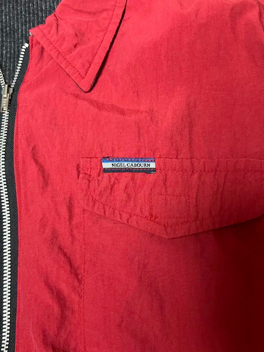 Nigel Cabourn ナイジェル ケーボン リバーシブル ハーフジップアップ ジャケット japan made