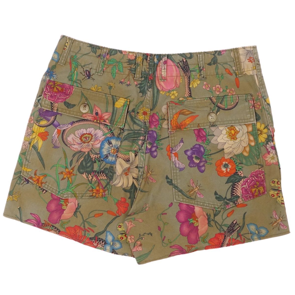 【初売り】 パンツ GUCCI グッチ 美品 フローラ 総 ショーツ ショートパンツ パンツ