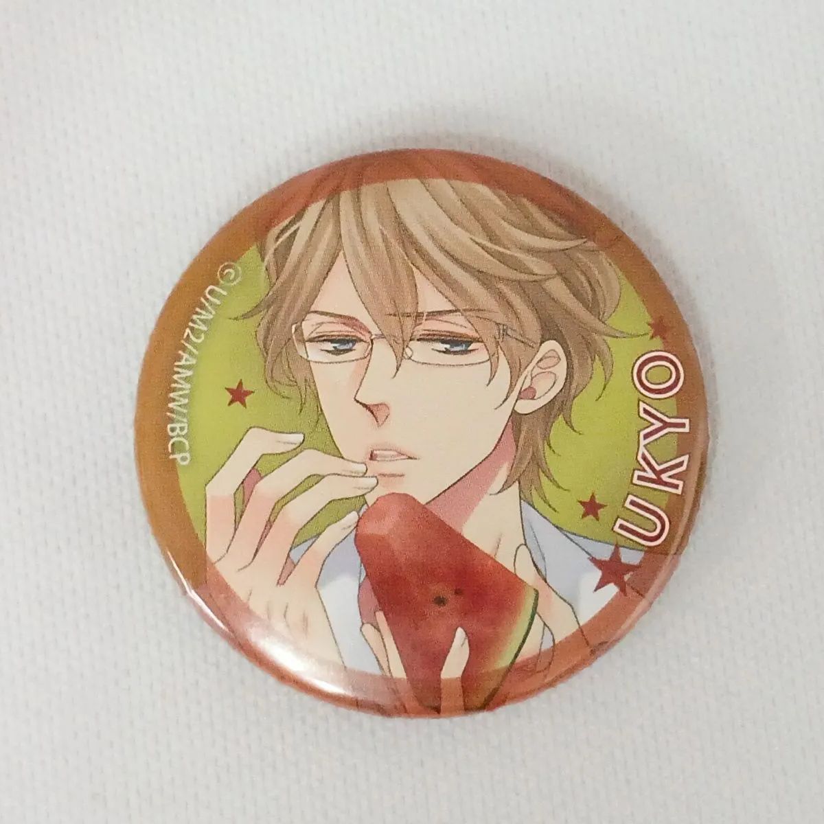 BROTHERS CONFLICT ブラコン 缶バッジ 右京 ブラザーズコンフリ 【公式