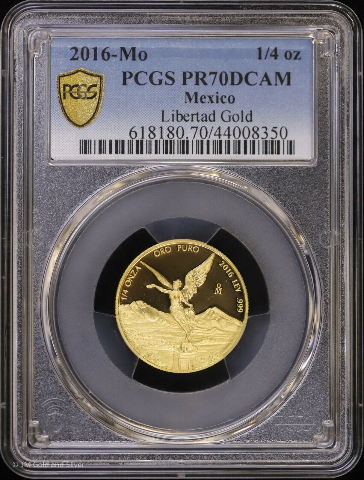 2016 Mo Mexico Proof 1|4 oz G Libertad PCGS PR 70 DCAM