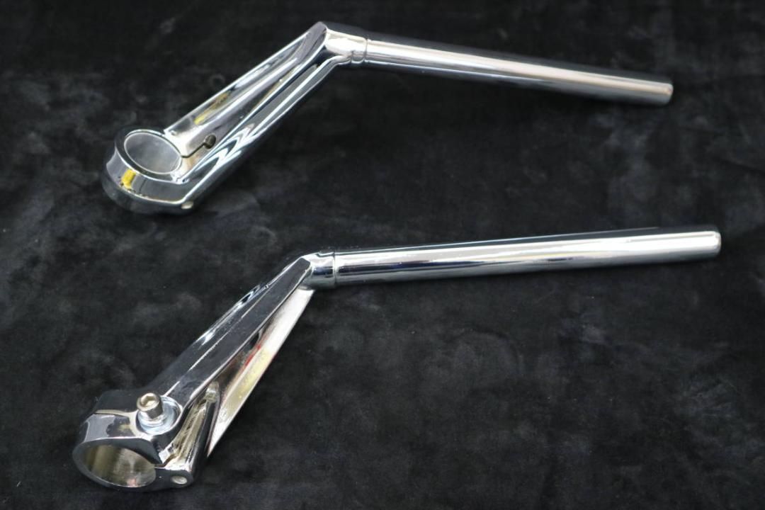 VFハン タイプ メッキ ハンドル＋延長キット④/バリオス1用 Ⅰ型 