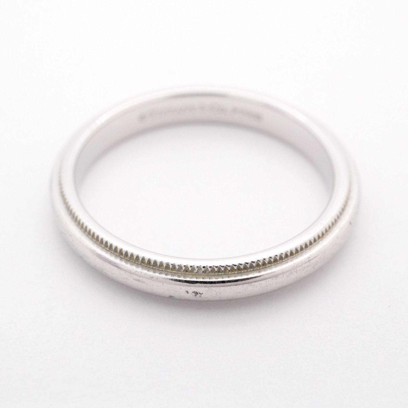 TIFFANY&Co. ティファニー ミルグレイン リング 指輪 19.5号