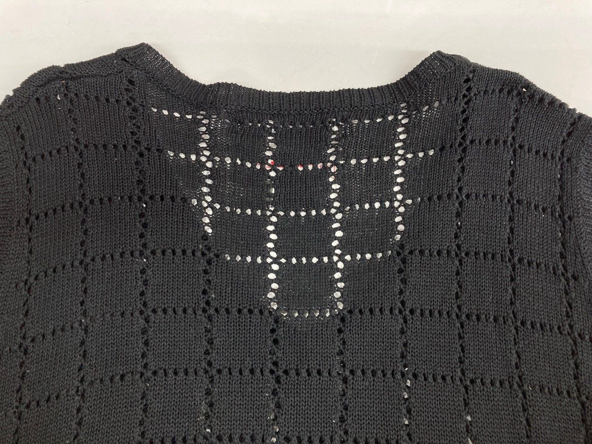 DAIRIKU 22SS A.J KNIT VEST ニットベスト　ブラック　黒 DAIRIKU（ダイリク）の「DAIRIKU 