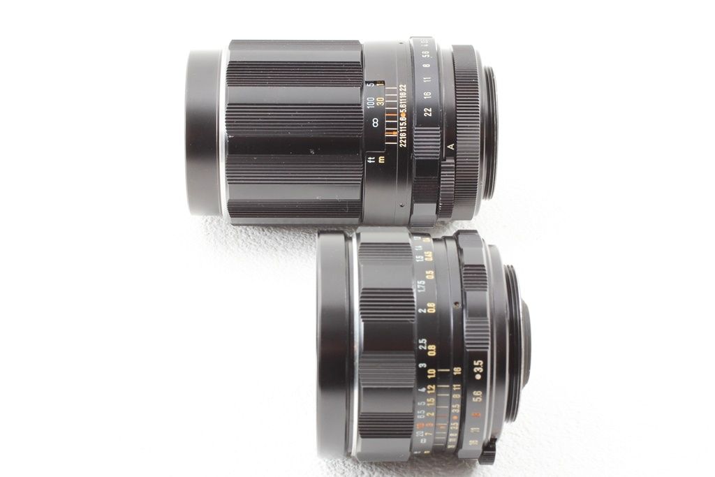 美品 ASAHI PENTAX ペンタックス Super-Takumar 28mm F3.5 135mm