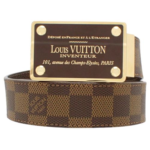 LOUIS VUITTON(ルイ・ヴィトン) ダミエ・エベヌ/タイガ サンチュール ...