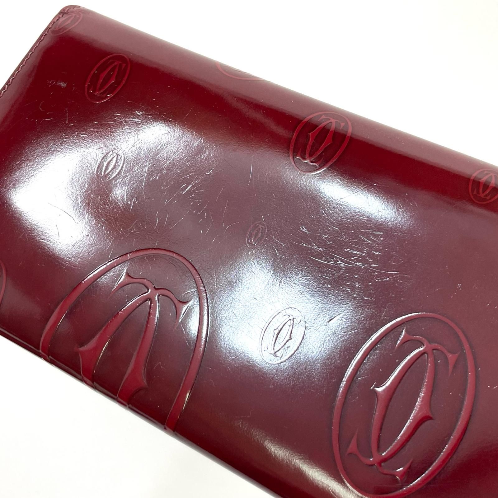 中古】CARTIER | カルティエ ハッピーバースデー 二つ折り 長
