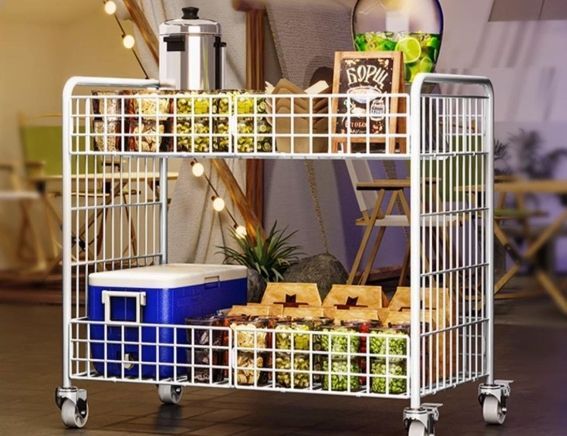 万能ワゴン折りたたみ可移動式プロモーションカー