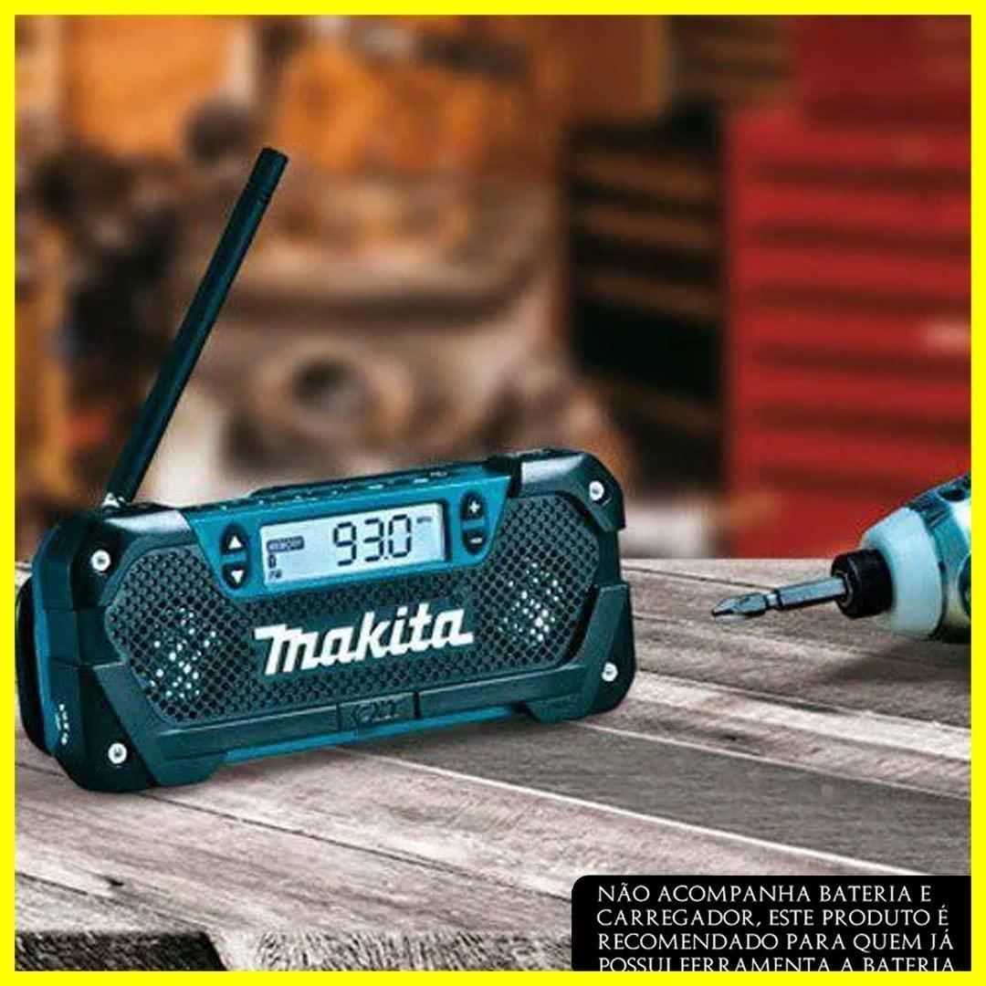 マキタ 充電式ラジオ MR052 バッテリ・充電器別売見やすい液晶ディスプレイ
