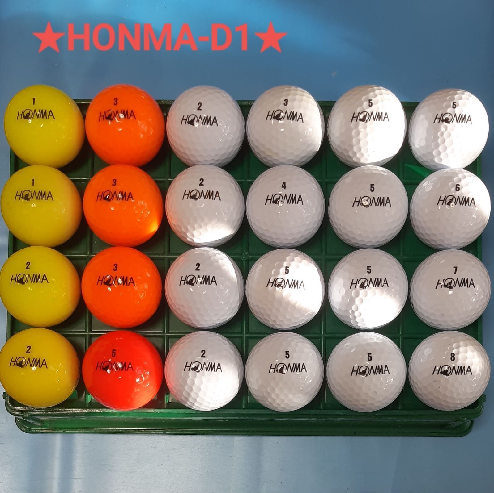 HONMA D1 ロストボール ゴルフボール 適切な価格 - その他