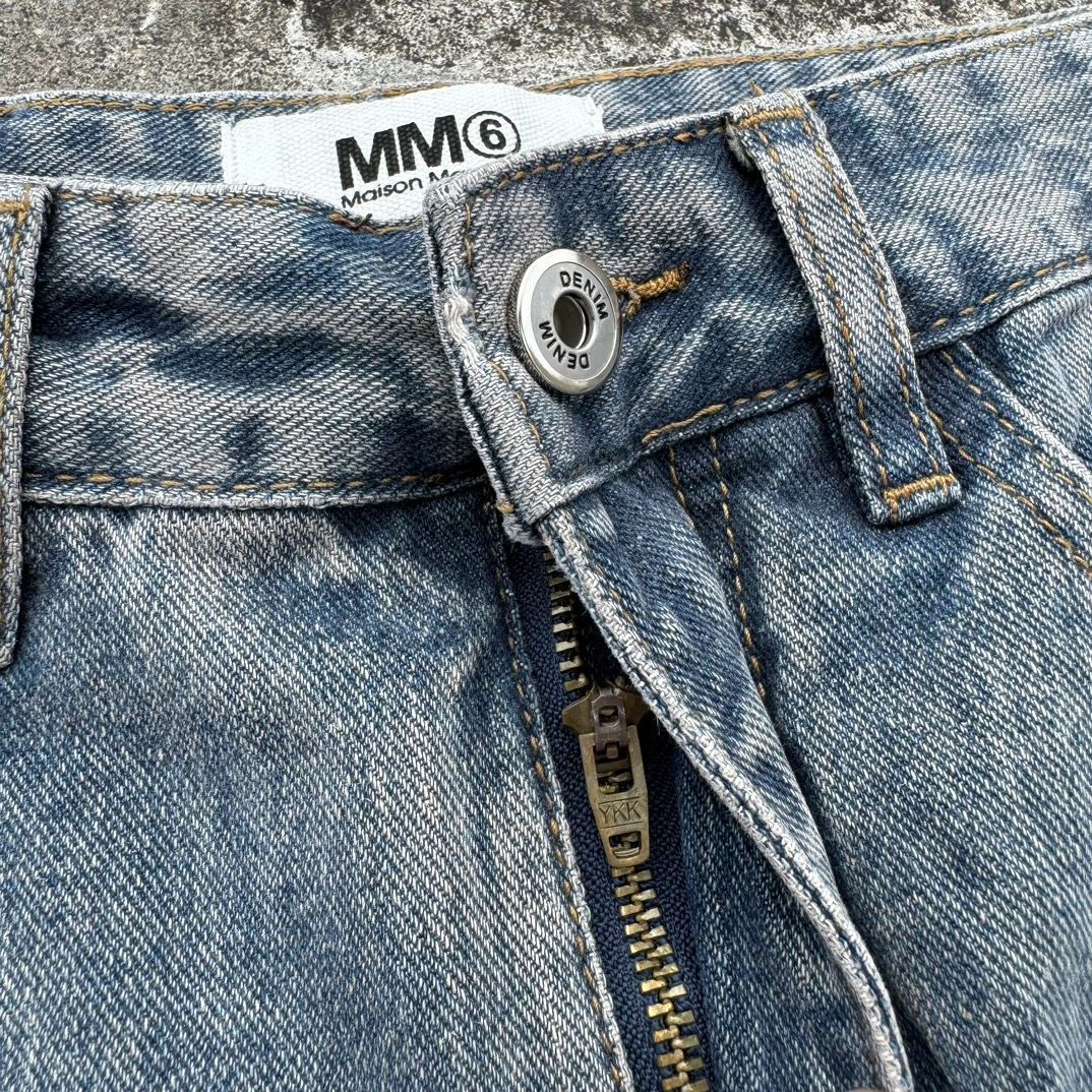 今日特価】Maison Margiela MM6 ポケット刺繍ジーンズ - メルカリ