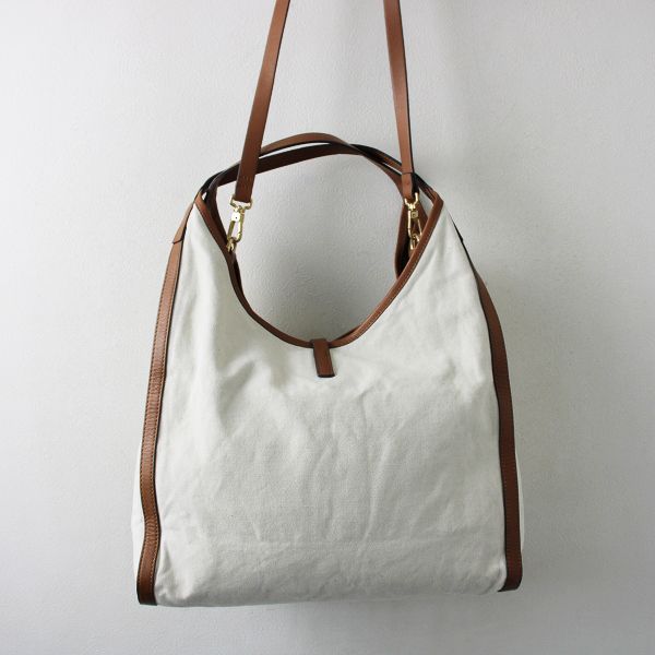 週末限定直輸入♪ Deuxieme Classe オルセットCANVAS LEATHER バッグ