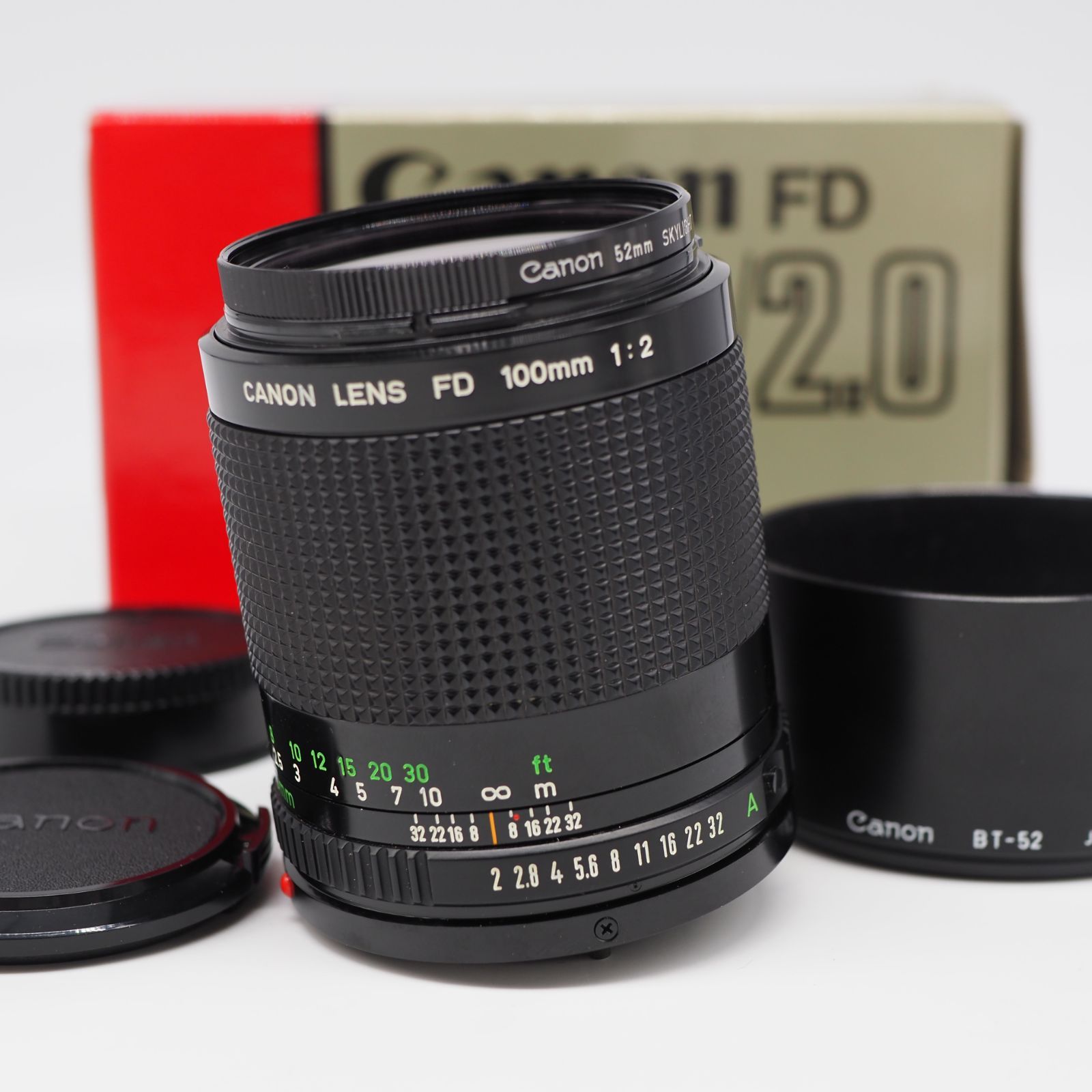 ■ほぼ新品■ CANON FD 100mm F2