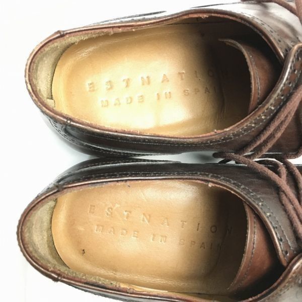 試着交換OK！ESTNATION エストネーション【size5.5 24.5】スペイン製 