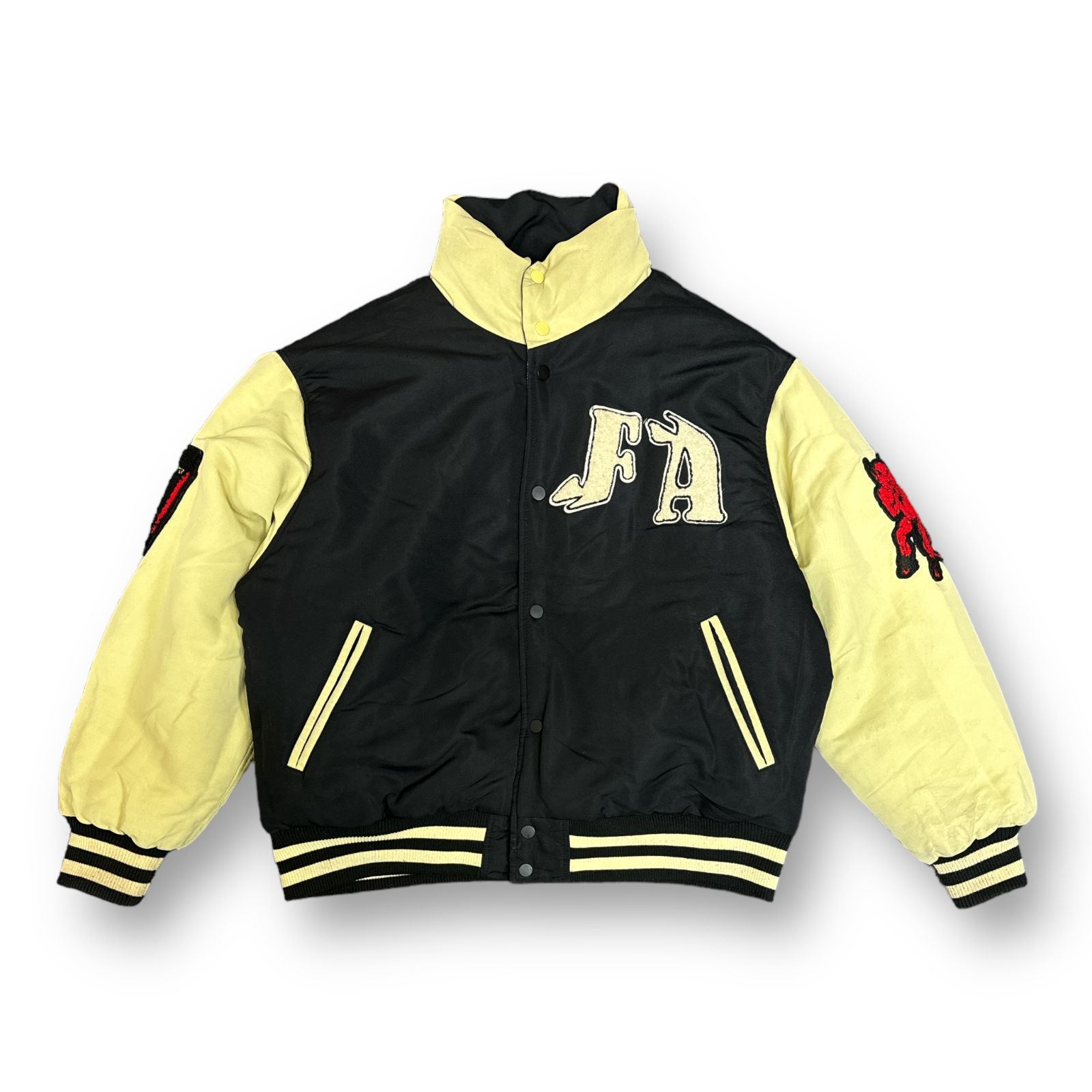 ファッキンオーサムリバーシブルダウンジャケット