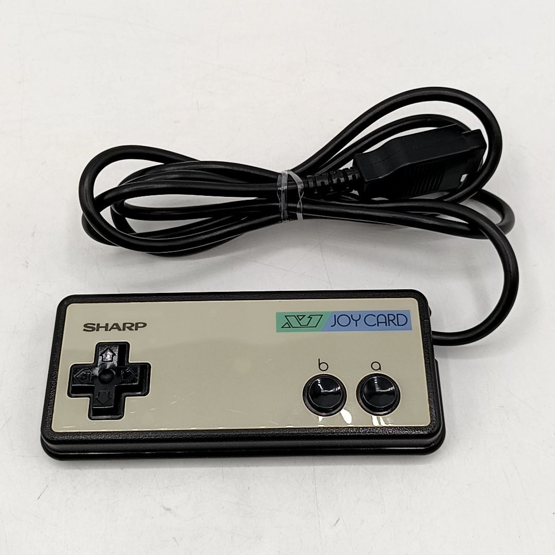 SHARP JOY　CARD CZ-8NJ1　コントローラーXPD-1LR 超貴重！】SHARP ジョイカード CZ-8NJ1 希少 コントローラー SHARP JOY
