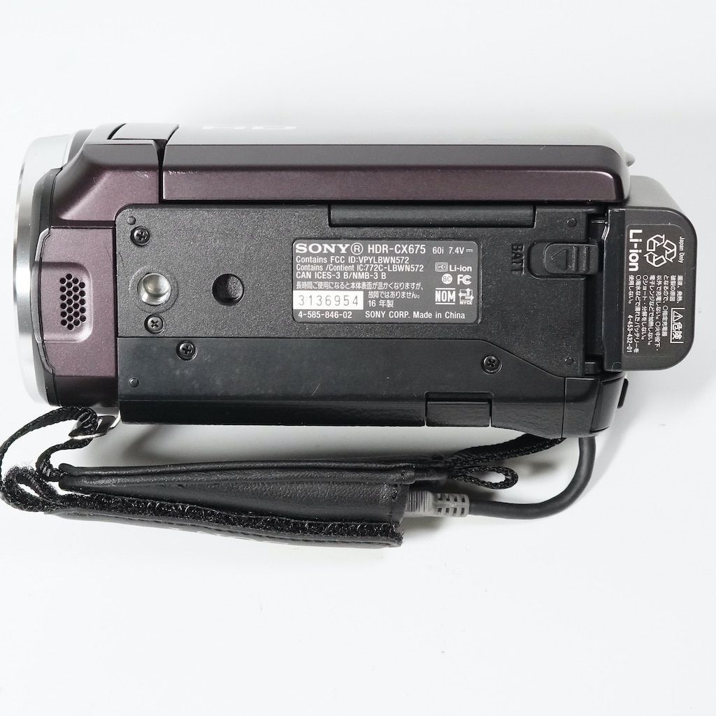 SONY ソニー HDR-CX675 ブラウン ビデオカメラ 動作OK 1週間保証 /9540 