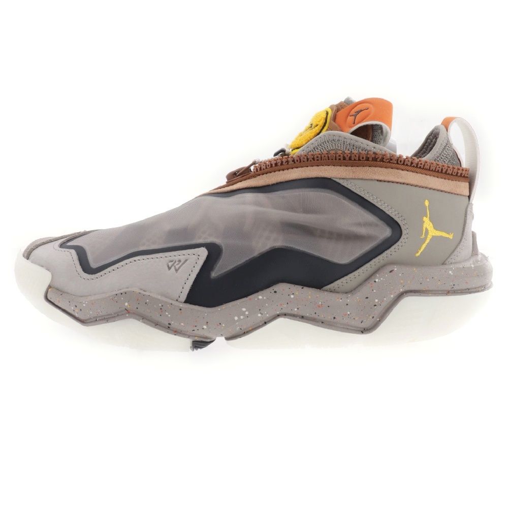 NIKE (ナイキ) ×オナー ザ ギフト JORDAN WHY NOT ジョーダン ワイノット.6 ムーン フォッシル ローカットスニーカー US9.5/27.5cm DX1693-001