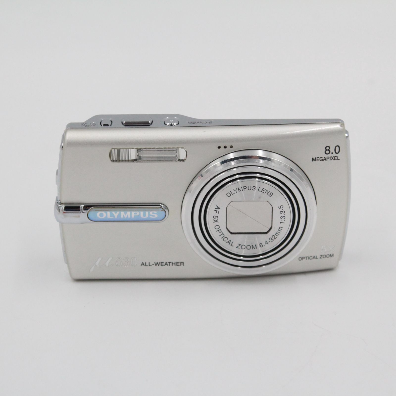 ☆良品☆ OLYMPUS オリンパス μ830 クリアランス シャンパンシルバー