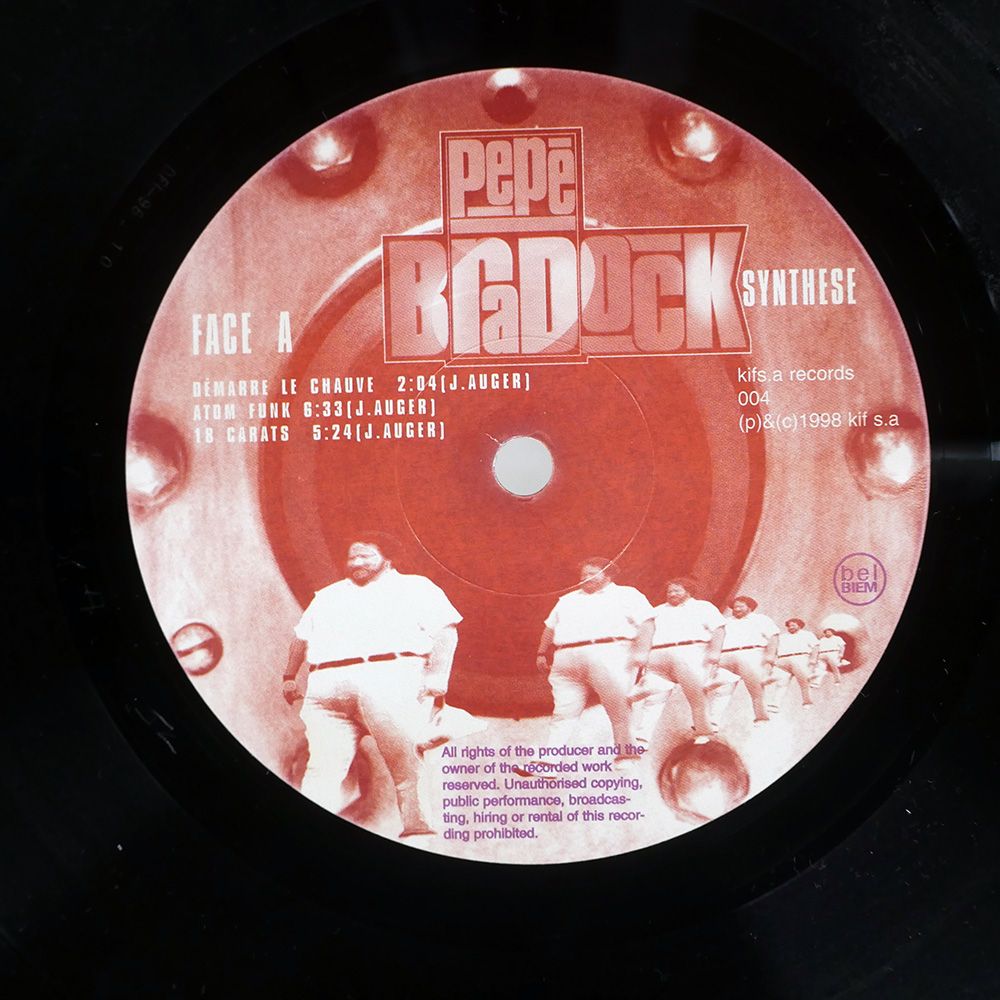 フランス盤 PEPE BRADOCK SYNTHSE KIF LP USB ターンテーブル その他 