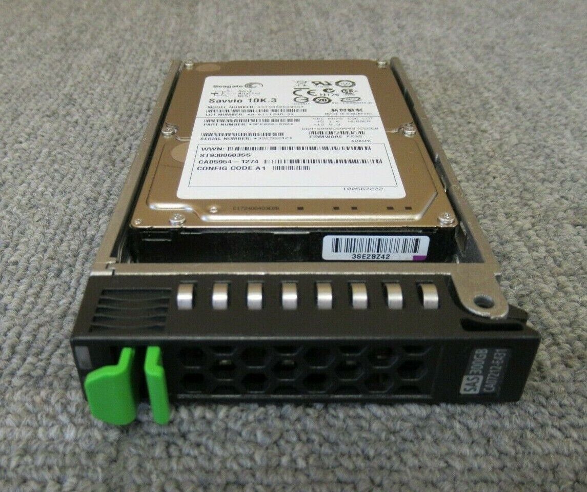 富士通 Etern CA05954-1274 ST9300603SS 300GB 10000RPM SAS 6Gbps 16MB 2.5インチ HDD