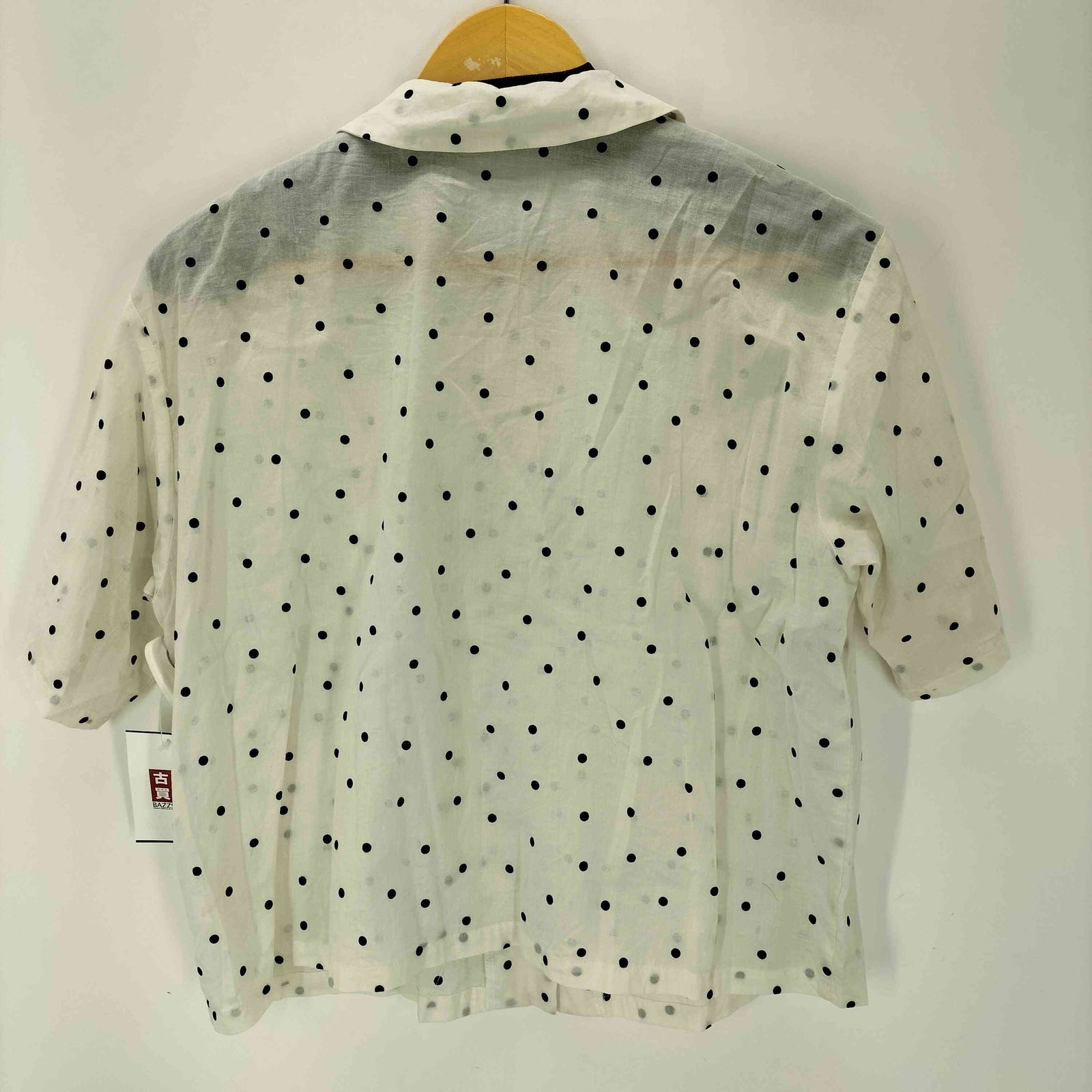 mizuiro ind ドットドローストリングシャツ｜ MARcourt ONLINE STORE 