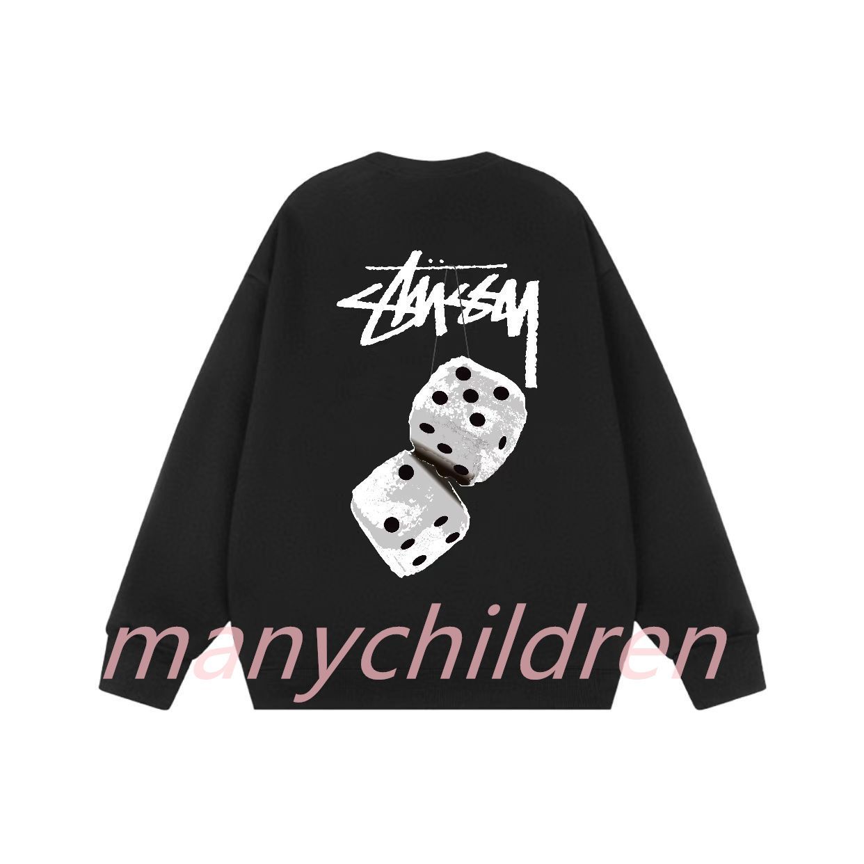 極美品 Stussy ステューシー パーカー ラウンドネック 長袖Tシャツ 男女兼用 - メルカリ