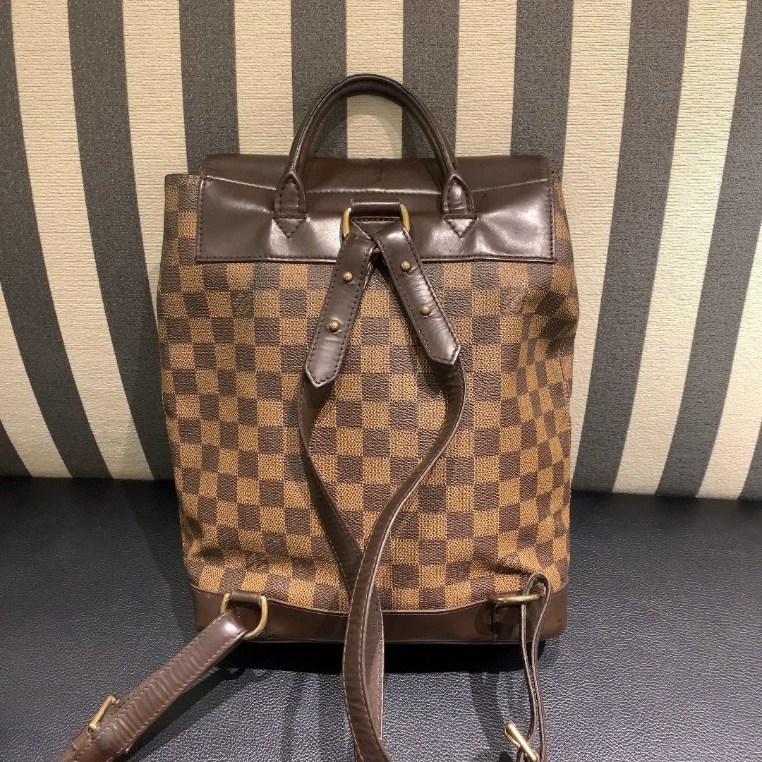 ◎正規品 美品 LOUIS VUITTON ソーホー リュック ダミエ エベヌ