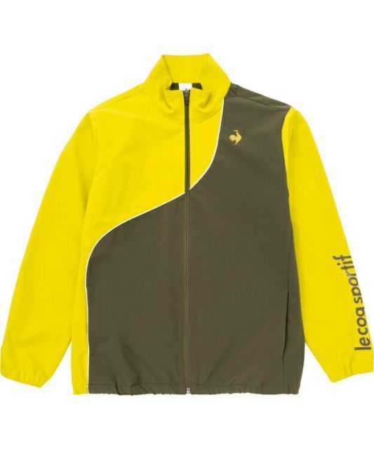 le coq sportif ルコック ヒートナビクロス スタンドジャケット ライム L QMMWJF21 LM | 衣類 服 ウエア トップス アウター ジャケット 保温 ソロテックス はっ水 ストレッチ性 光吸収発熱 スタンド 