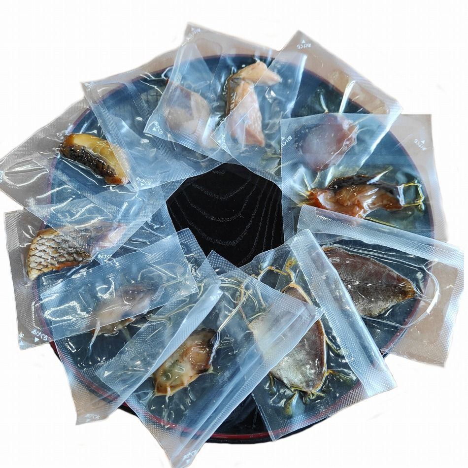 瀬戸内海産 海鮮珍味5種2袋 燻製 サーモン 黒鯛 しず カキ はまち メール便-2