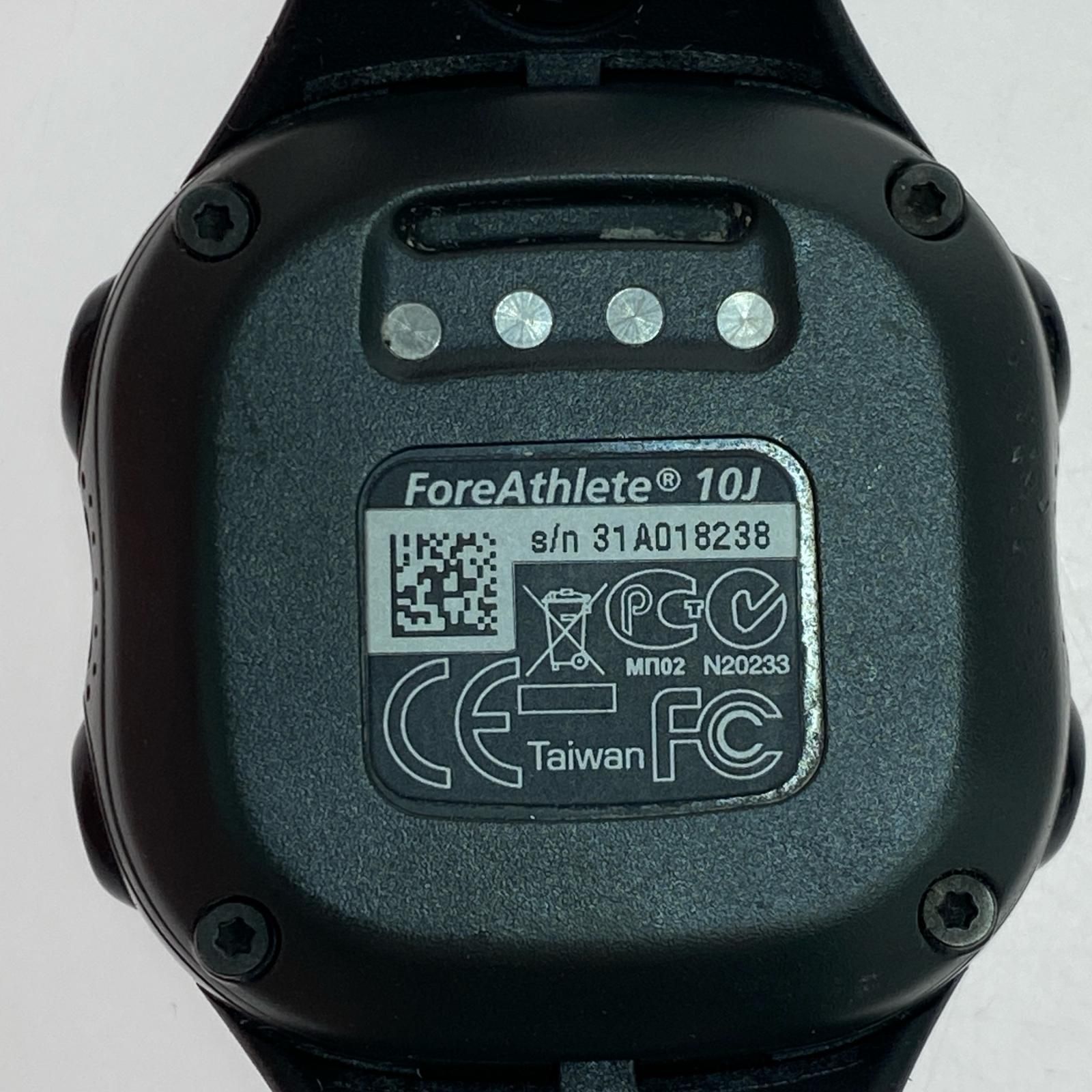 ωωGARMIN GARMIN ForeAthlete10J 本体・USBケーブルのみ ブラック 程度B ωωGARMIN GARMIN ForeAthlete10J 本体・USBケーブルのみ