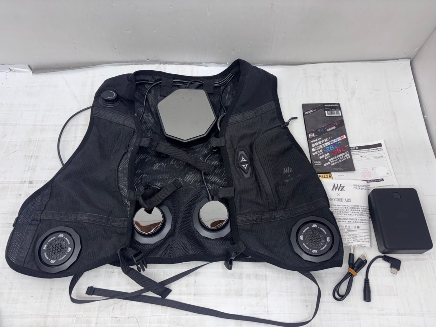h8496 ワークマン WZ-5 NEXT WORKERZ PRO CORE PRO2 ペルチェベスト 空調服