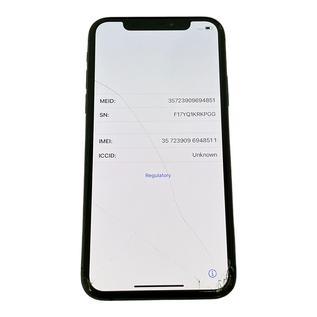 Apple iPhone XS MTE02J A 256GB SIMフリー スペースグレイ 画面割れ有 スマートフォン スマホ 携帯電話 ジャンク M10454260 CHRISTIANNAURATH_COM_BR