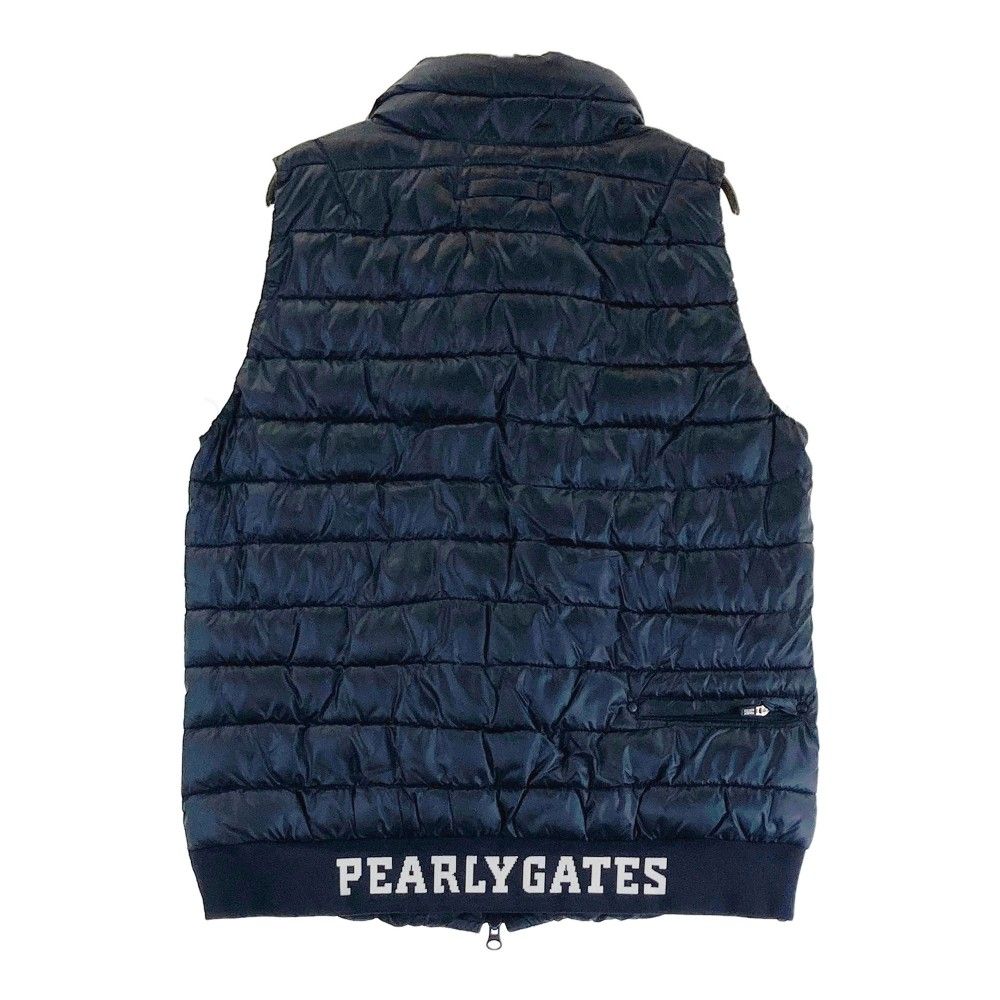 ★パーリーゲイツ★ レディース ベスト サイズ：1 PEARLY GATES パーリーゲイツ 中綿ベスト ネイビー系