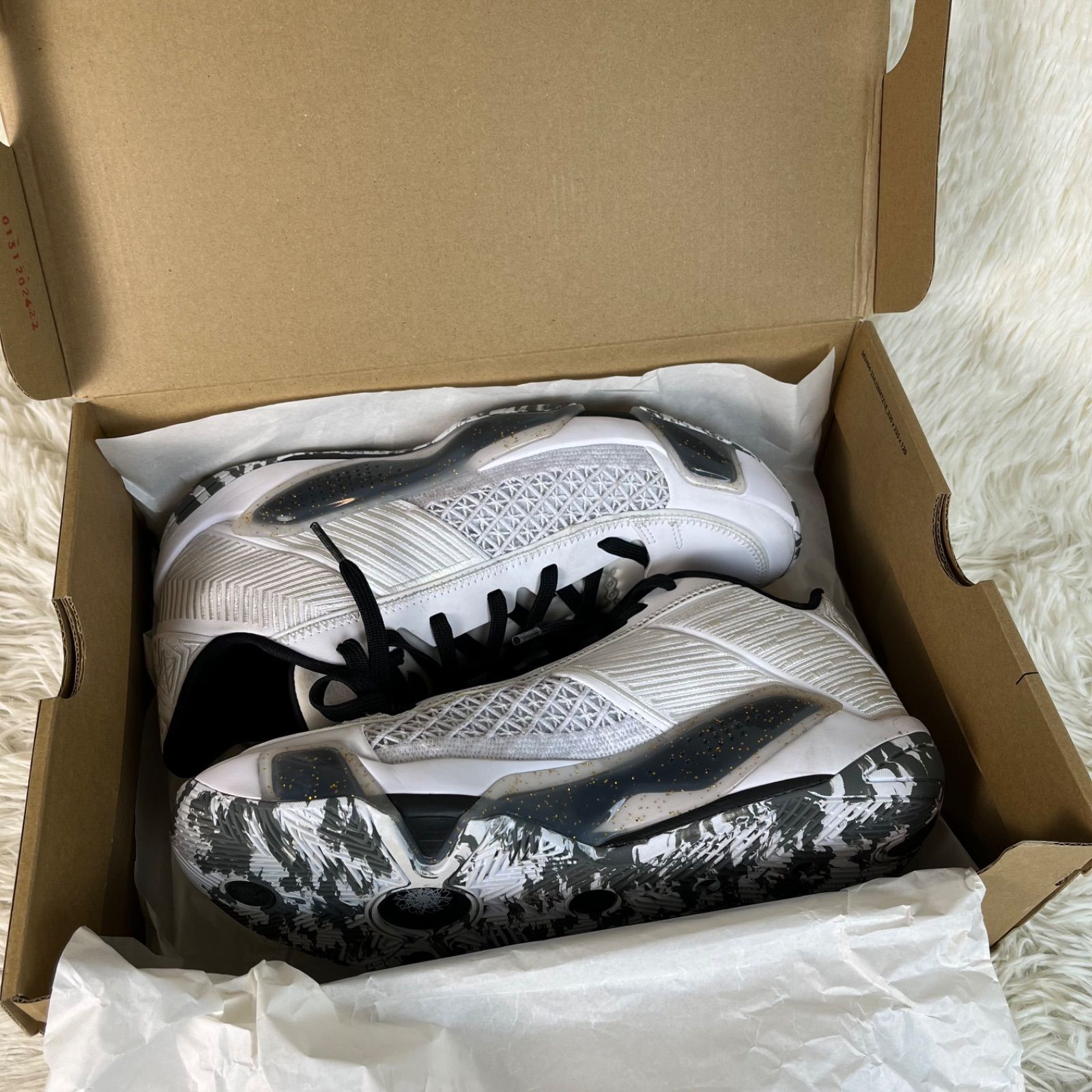 NIKE AIR JORDAN 38LOW 26.5cm FD2325 107 - メルカリ