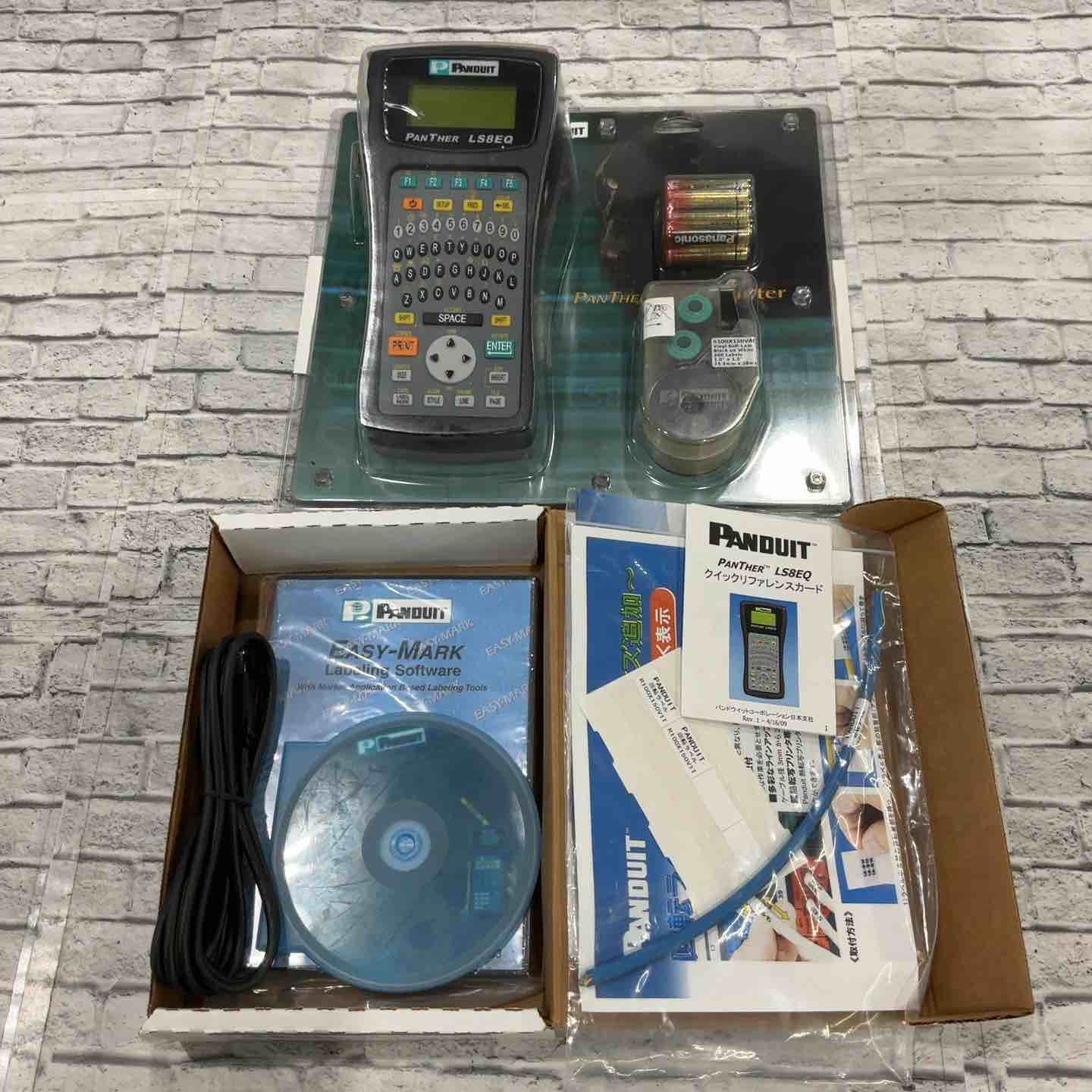 パンドウイット 熱転写プリンタ ■▼135-2184 TDP43ME/E 1台 熱転写プリンタ用回転ラベル PANDUIT(パンドウイット) ラベル関連商品
