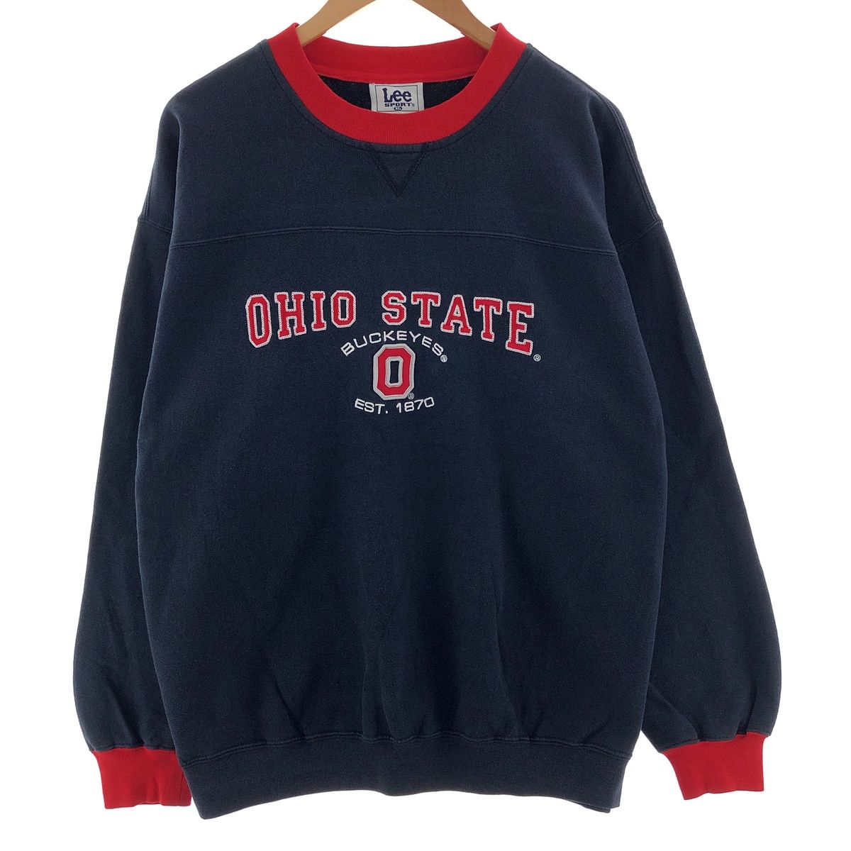 Lee オハイオ　スウェット　古着 古着 リー Lee SPORT OHAIO STATE オハイオ州立大学 カレッジ