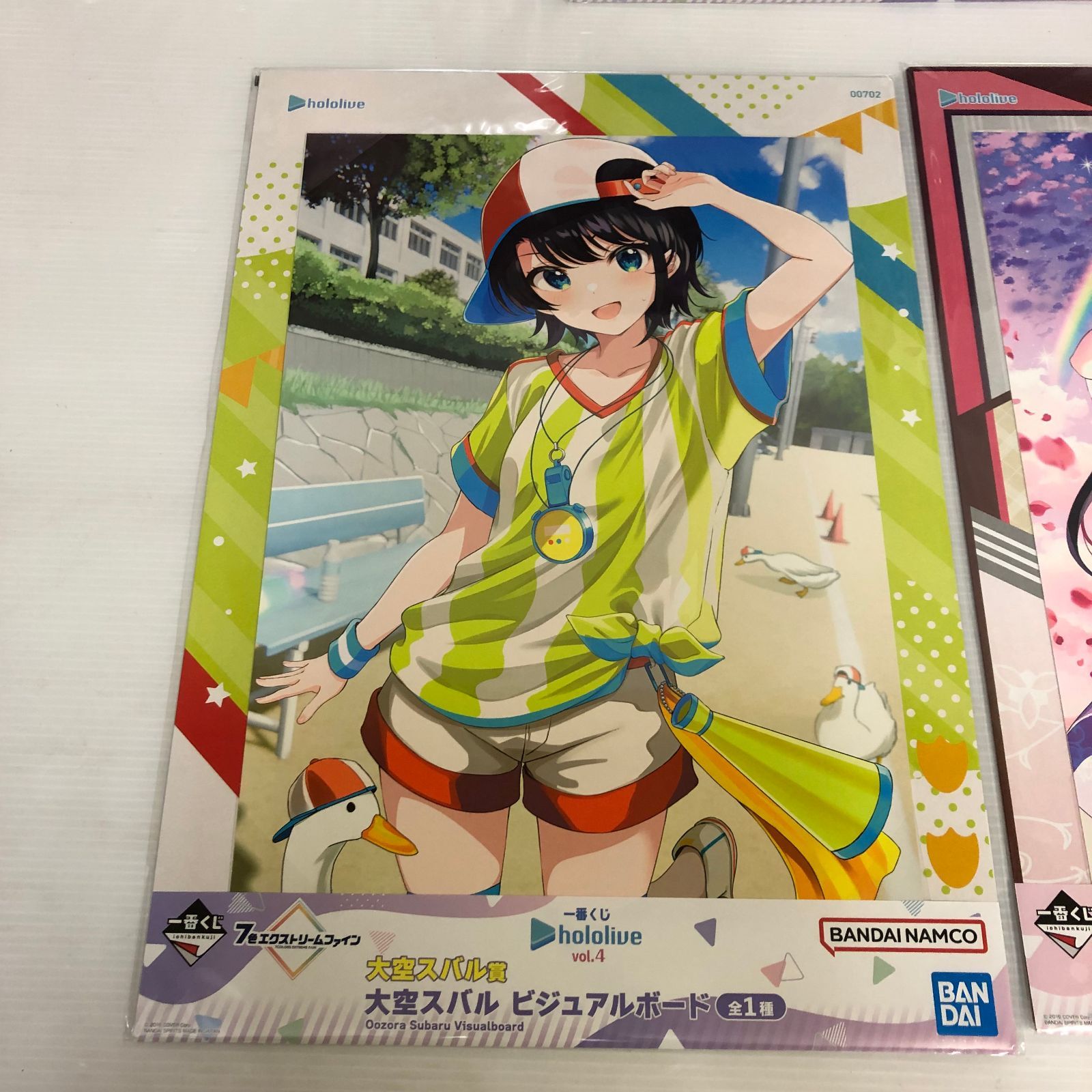 1番くじホロライブ　ビジュアルボード8種セット △一番くじ ホロライブ ビジュアルボード セットA (5種類） 未