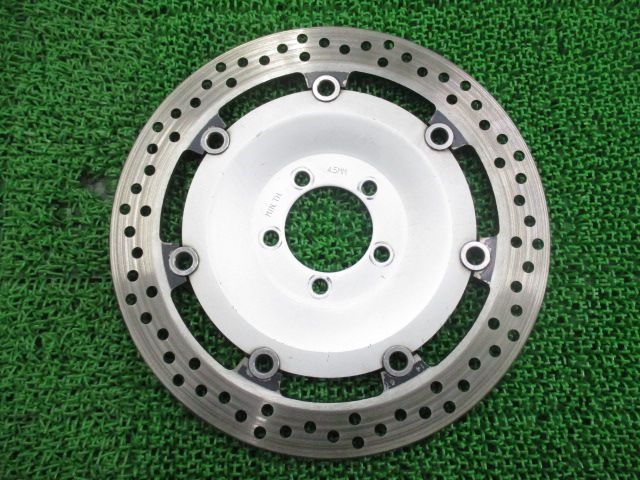 W650 フロントブレーキディスク カワサキ 純正 バイク 部品 EJ650A 曲がり無し そのまま使える W400 W800 L 車検 Genuine Ke