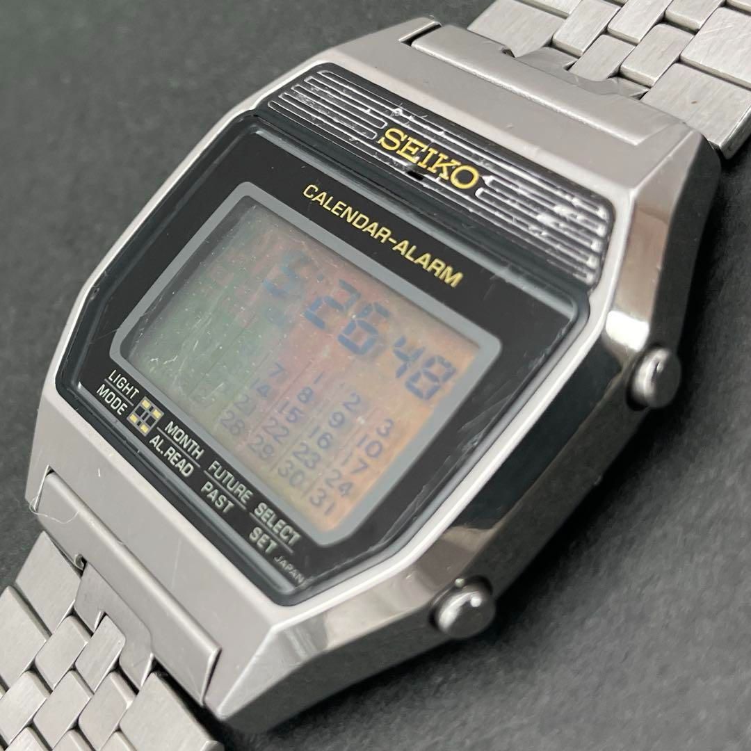 レア！【70'sヴィンテージ】 SEIKO デジタル A354-400B Vintage SEIKO A354-400B JDM Digital Calendar Alram Mens